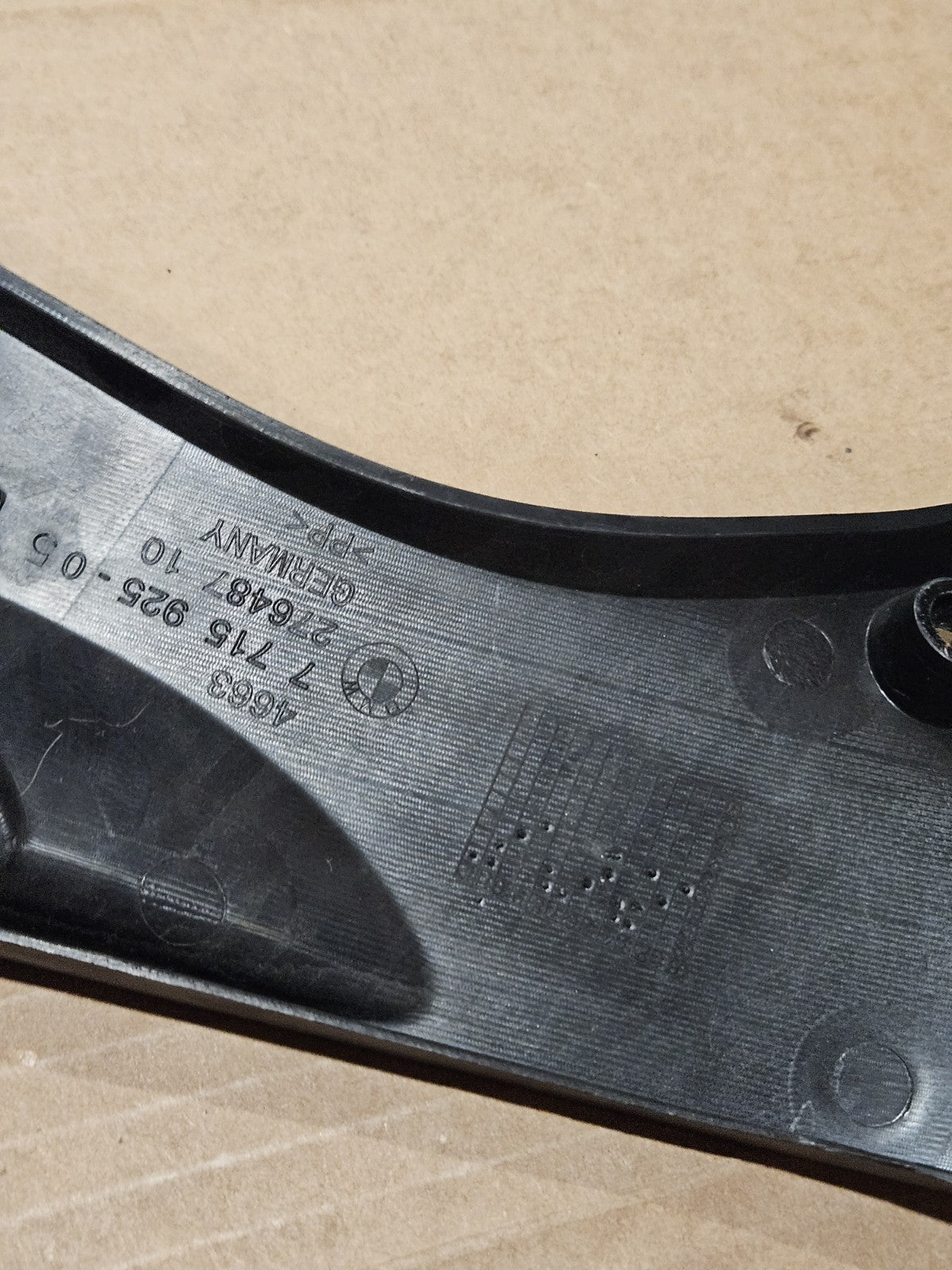 10 11 12 13 14 2013 BMW S1000RR OEM LEFT RIGHT GAS TANK SIDE OEM FAIRING COVER