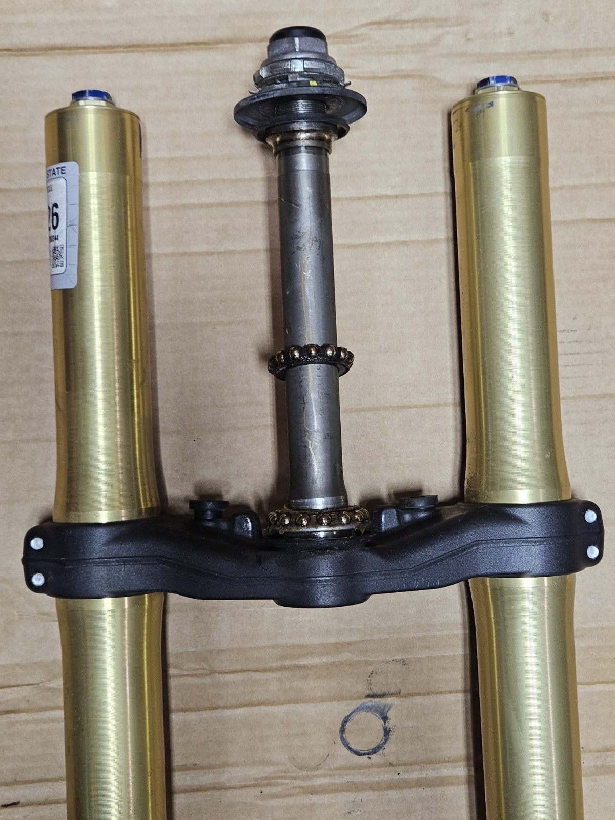 2011 HONDA CB1000R FRONT FORKS SHOCK SUSPENSION SET PAIR Triple Tree OEM