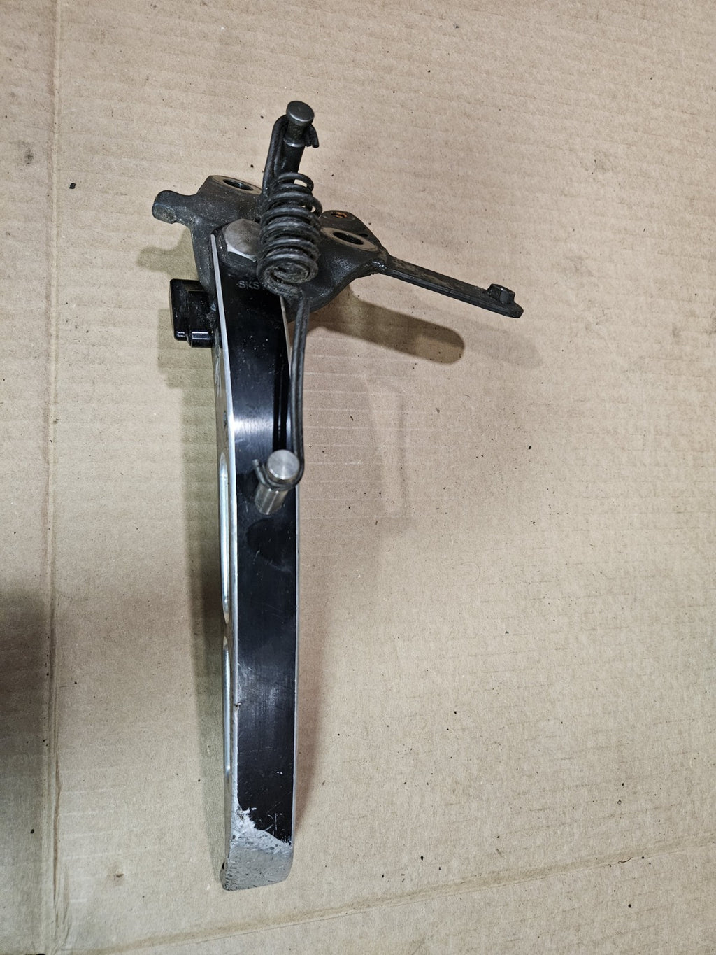 HAYABUSA BLACK CONTRAST DIAMOND CUT 2" SHORT KICKSTAND 2008-2020 SUZUKI HAYABUSA