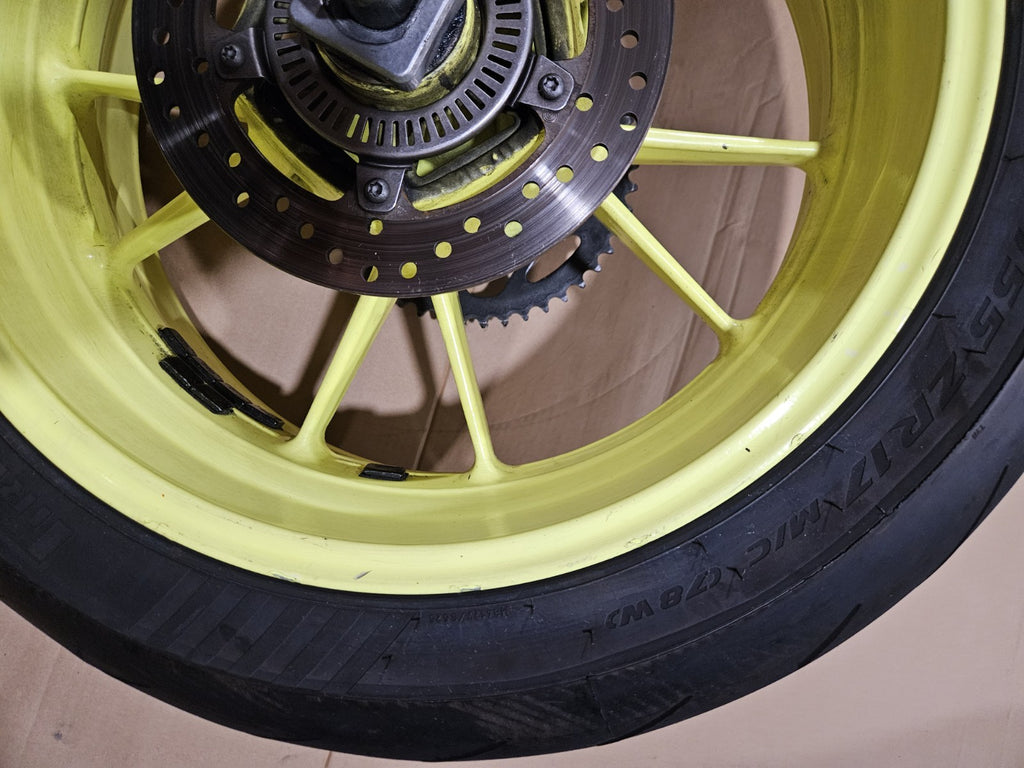 2015 15-19 BMW S1000RR S 1000 REAR Tire BACK  WHEEL RIM ROTOR HUB OEM