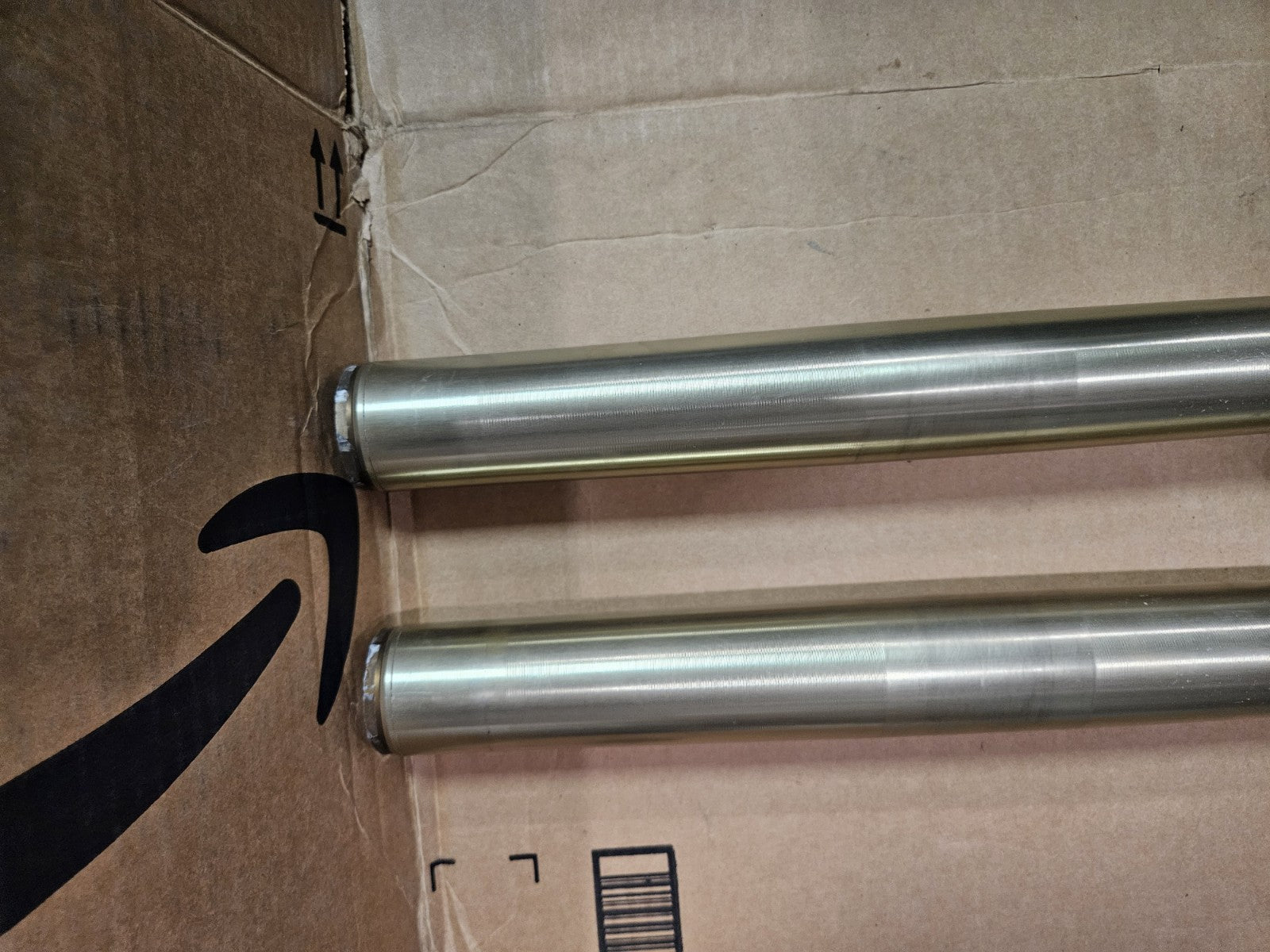 05-07 SUZUKI RMZ450 FRONT END FORKS  FORK TUBES (SEE DESCP)