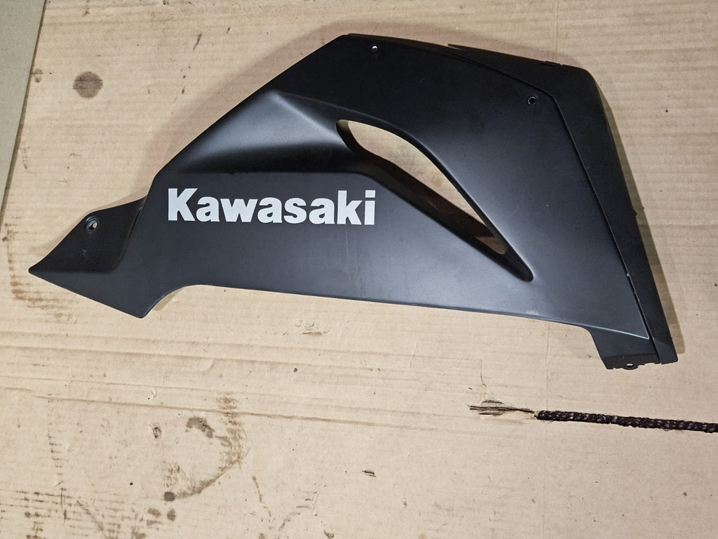 2013-2017 KAWASAKI NINJA ZX6R ZXMT RIGHT LOWER BOTTOM BELLY SIDE FAIRING COWL