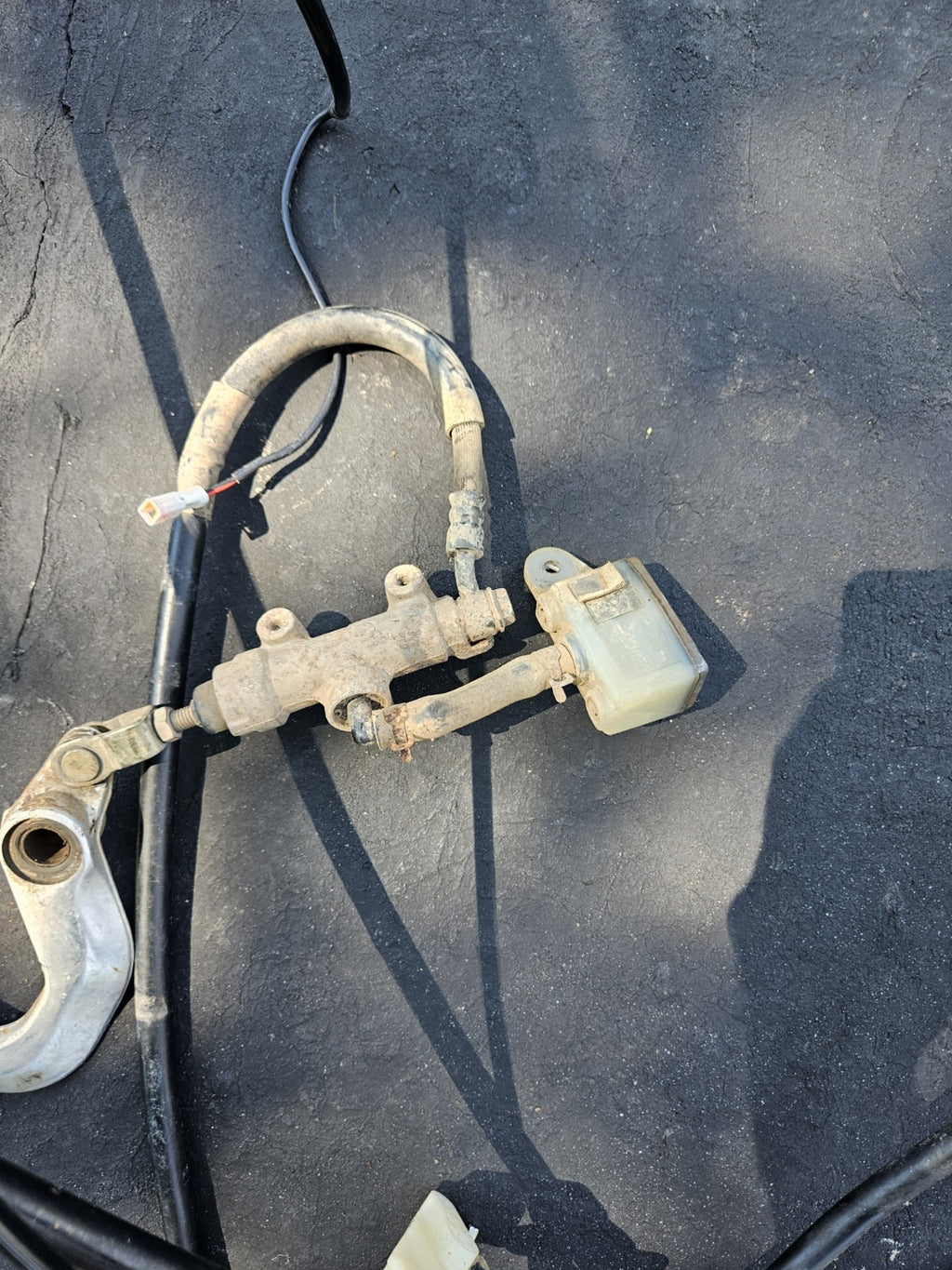 Suzuki drz400e drz 400 e 2003 Front Rear brake caliper master cylinder line