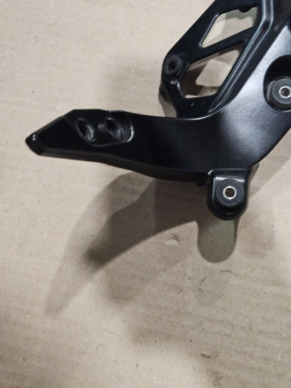 10-18 2013 BMW S1000RR OEM UPPER FAIRING MIRROR GAUGES STAY BRACKET COWL FRONT