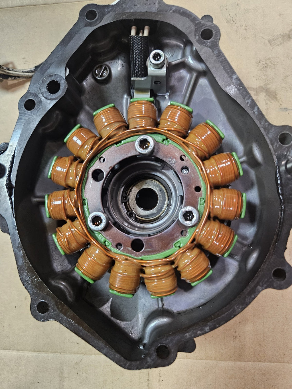 09-16 2015 SUZUKI GSXR 1000 STATOR GENERATOR ALTERNATOR MAGNETO OEM