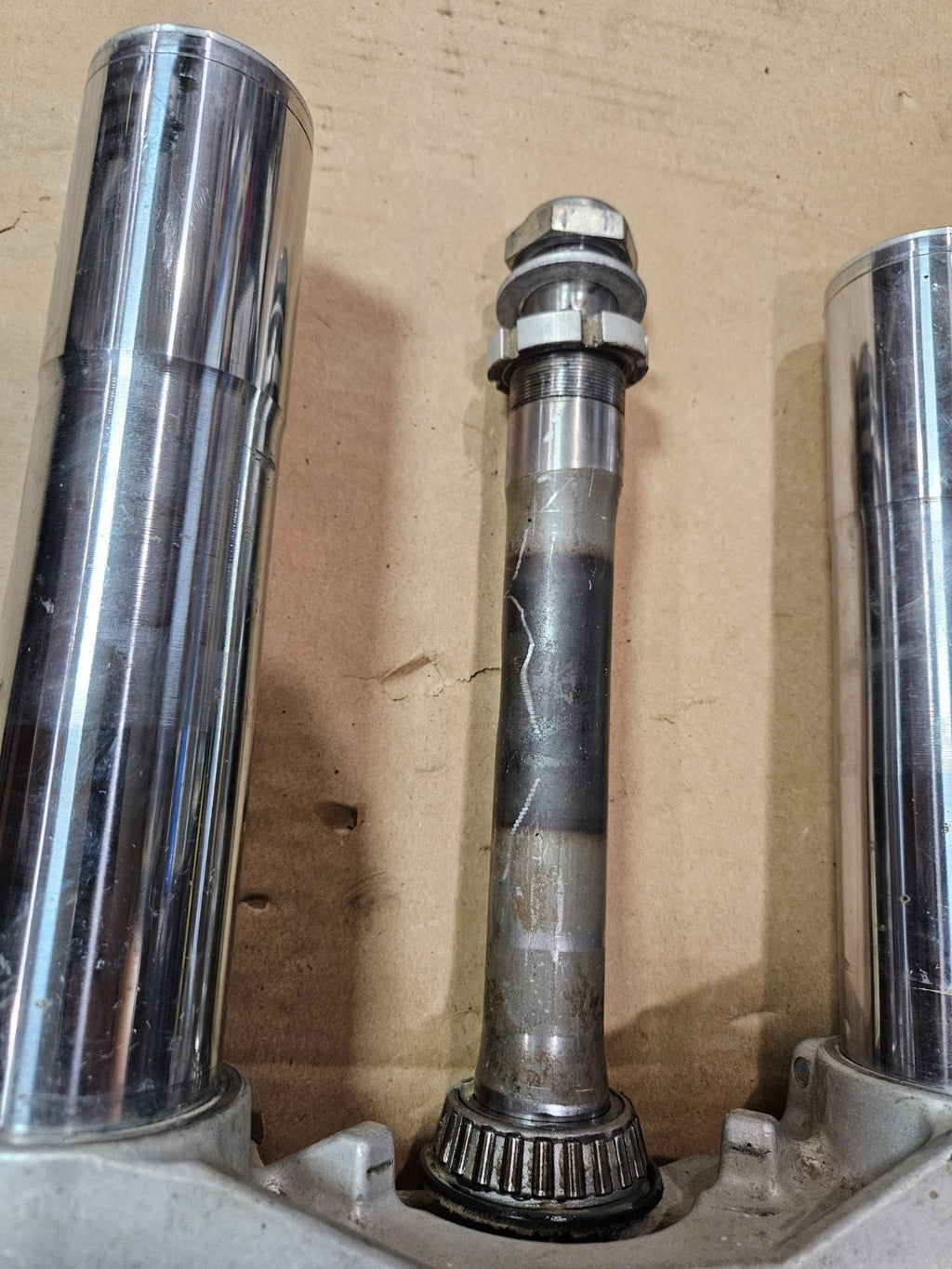 Suzuki DRZ 400 - Stock Showa Front Forks Suspension Set - 2004 DR-Z 400S OEM