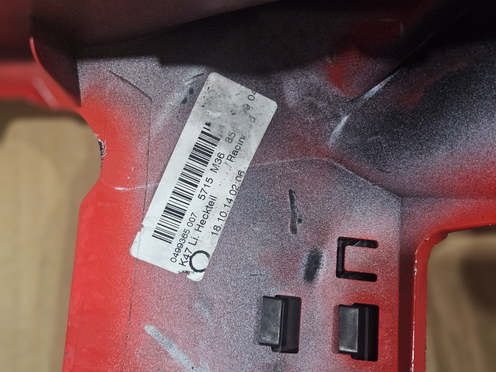 15 16 17 18 19 BMW S1000RR OEM LEFT RIGHT REAR BACK TAIL FAIRING COWL SHROUD