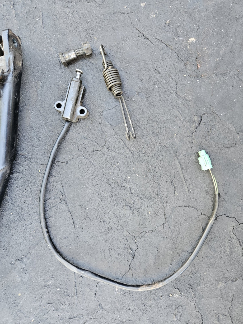 2004 Suzuki Drz400s Drz400sm - OEM Kick Stand W/Spring - Stock 42310-29F00 00-23