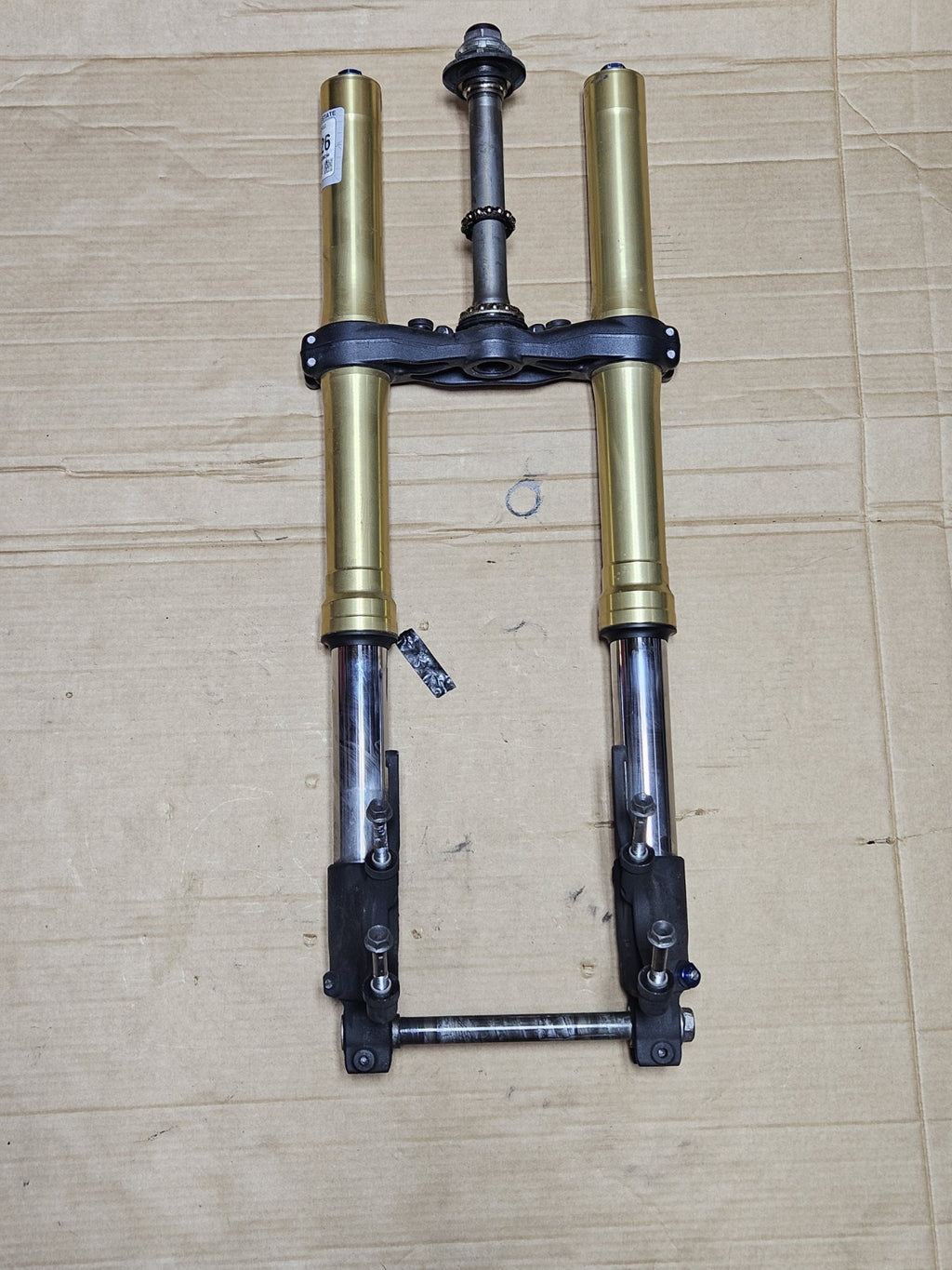2011 HONDA CB1000R FRONT FORKS SHOCK SUSPENSION SET PAIR Triple Tree OEM