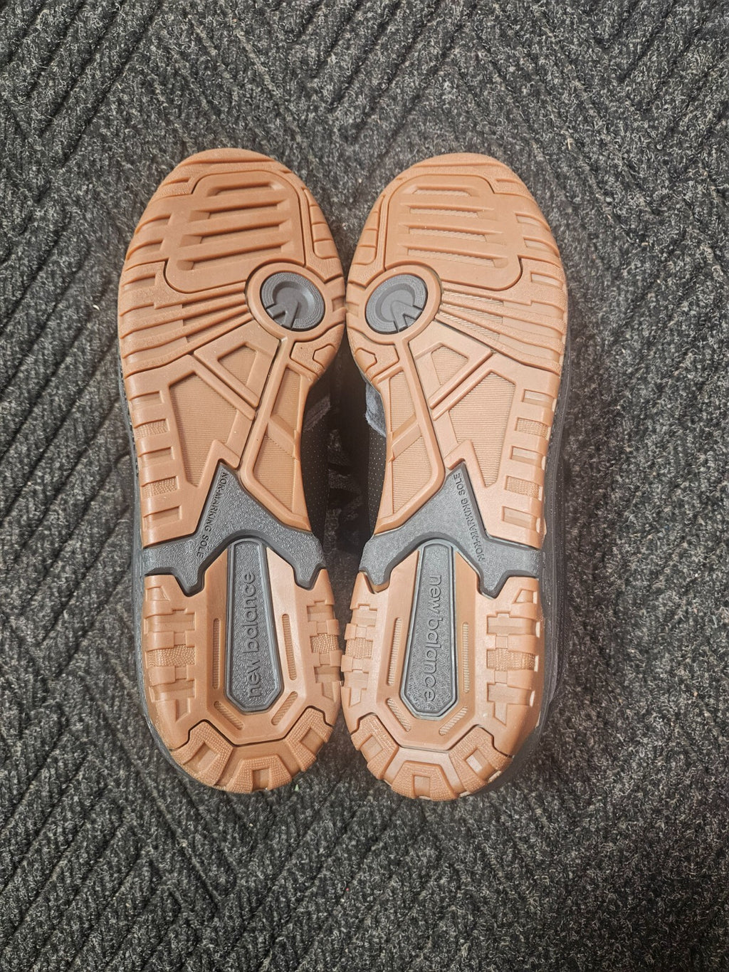 New Balance 550 BB550BGU Sneaker Men's Size 11 Black Leather Lifestyle Shoes