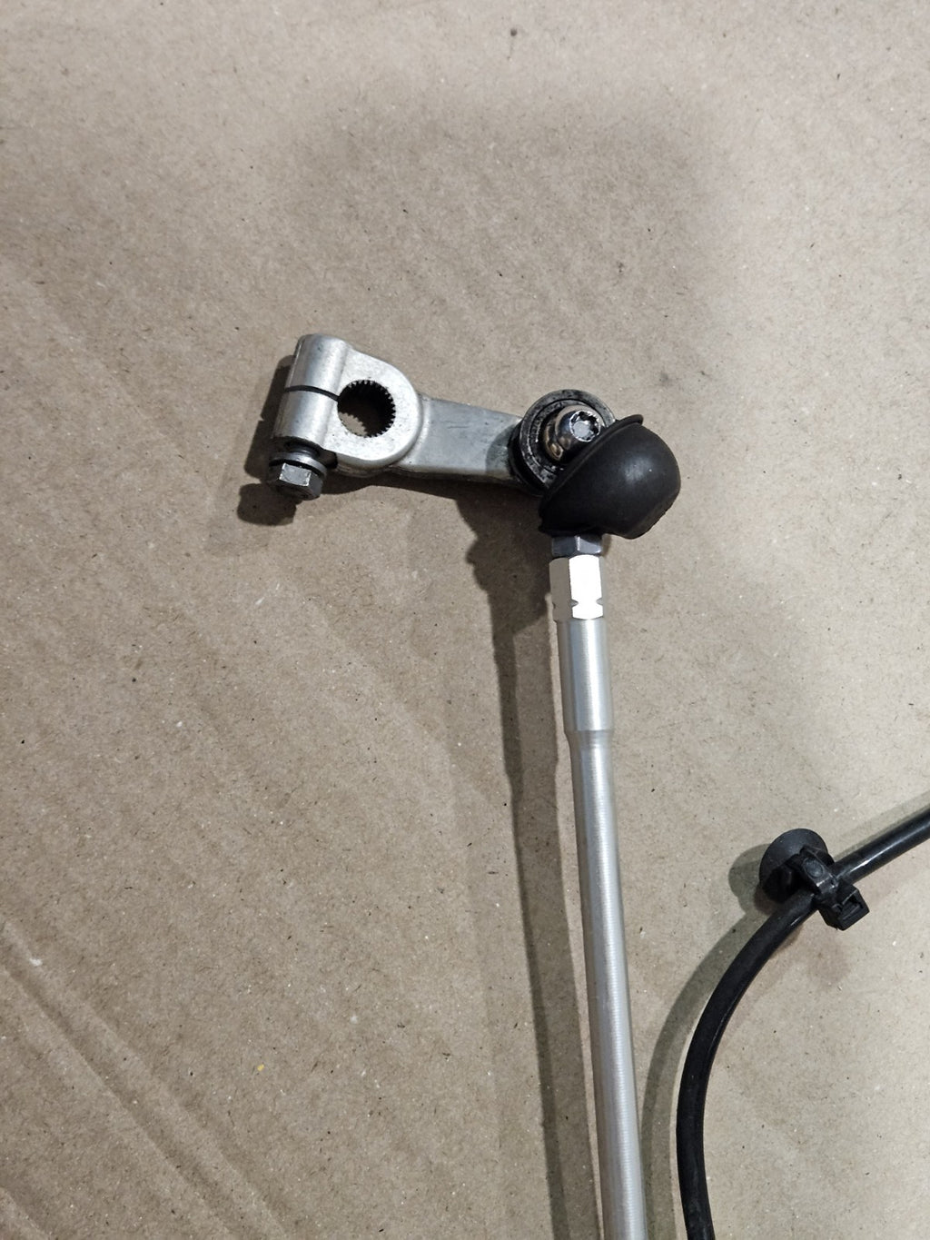 11-14 BMW S1000RR OEM QUICK SHIFTER SHIFT QS SENSOR AND REAR SET SHIFT LEVER