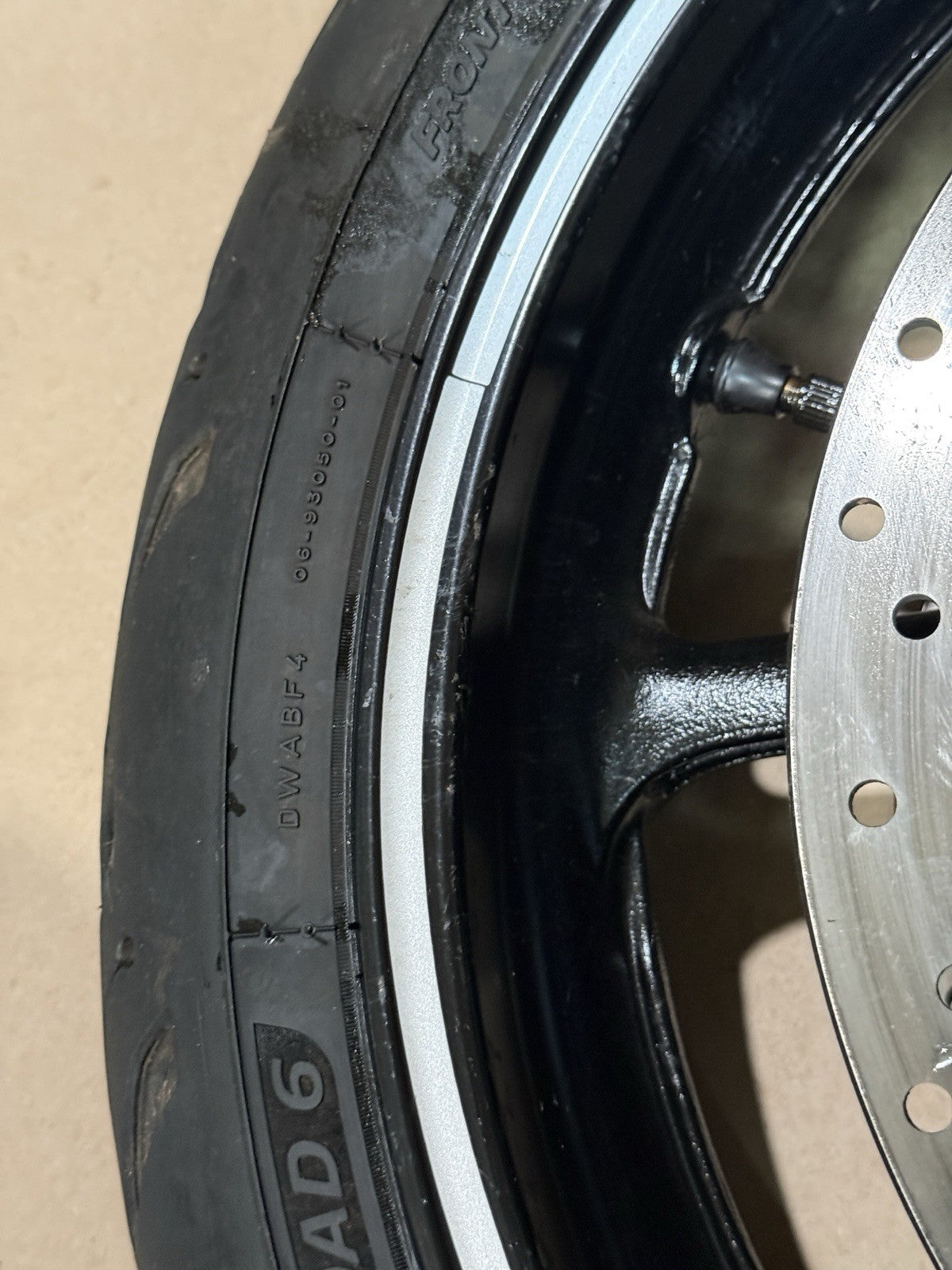 08-16 Yamaha YZF R6 YZFR6 OEM Front Rear Wheels Rims Rotors Sprocket Hub