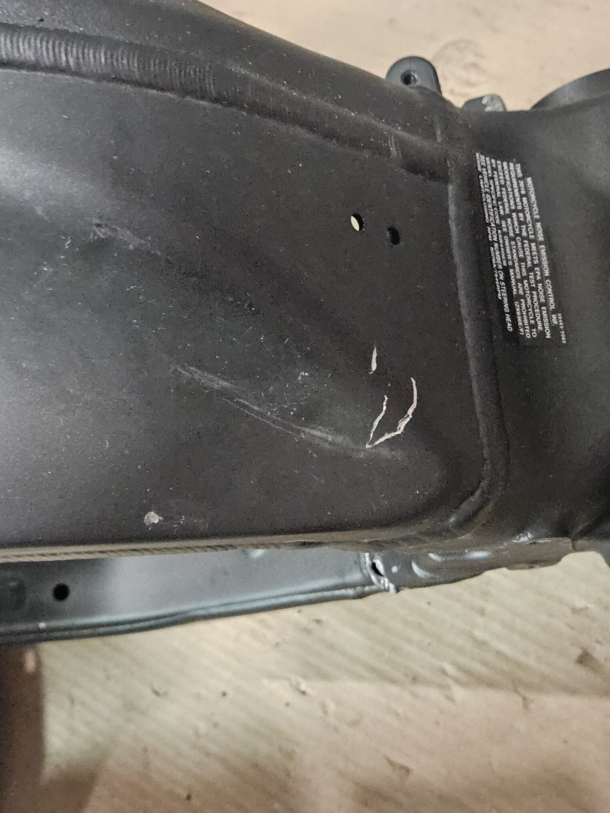 2013-2018 Kawasaki Ninja ZX6R 636 OEM Main Frame Chassis CLEAN TITLE CRACKED
