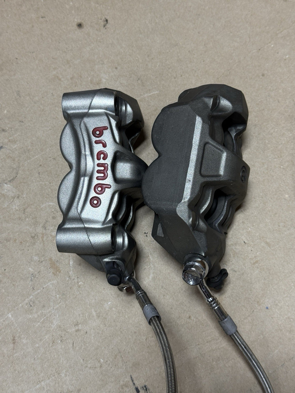 15-18 Aprilia RSV4 RR RF Tuono V4 Brembo Front Brake Calipers Left Right