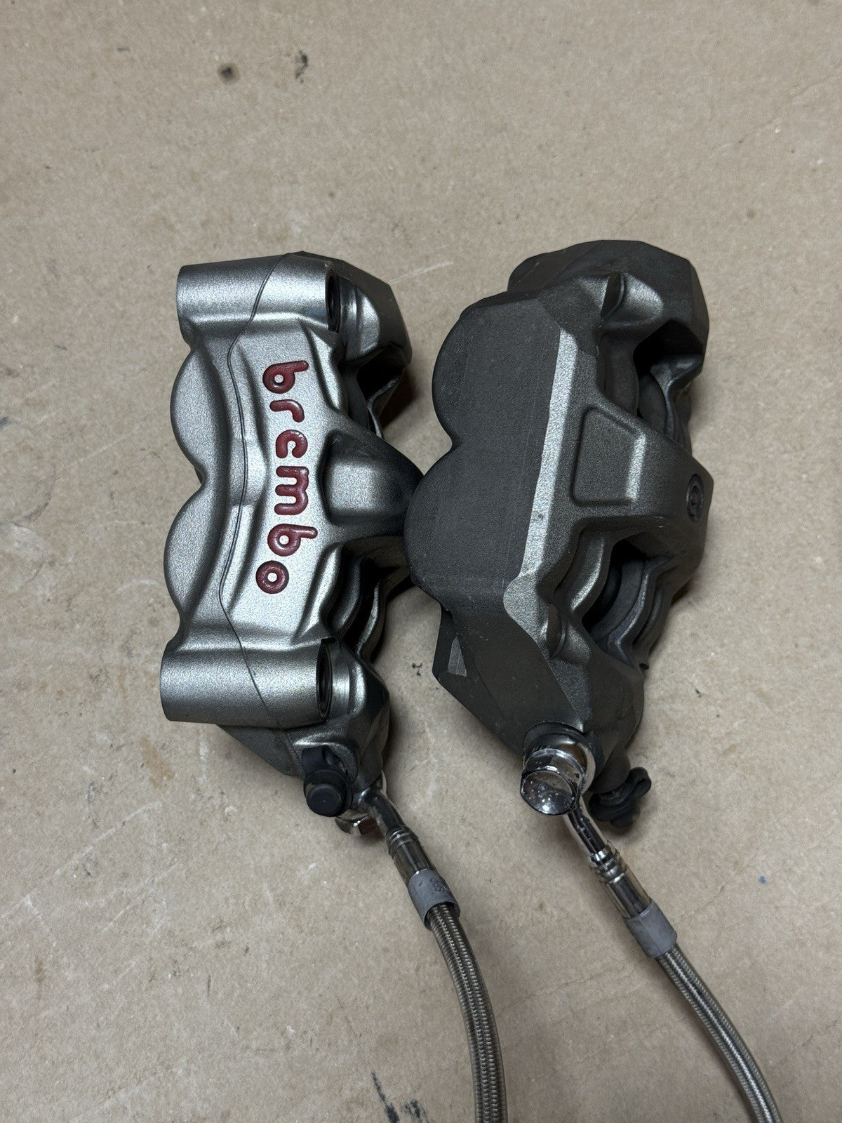 15-18 Aprilia RSV4 RR RF Tuono V4 Brembo Front Brake Calipers Left Right