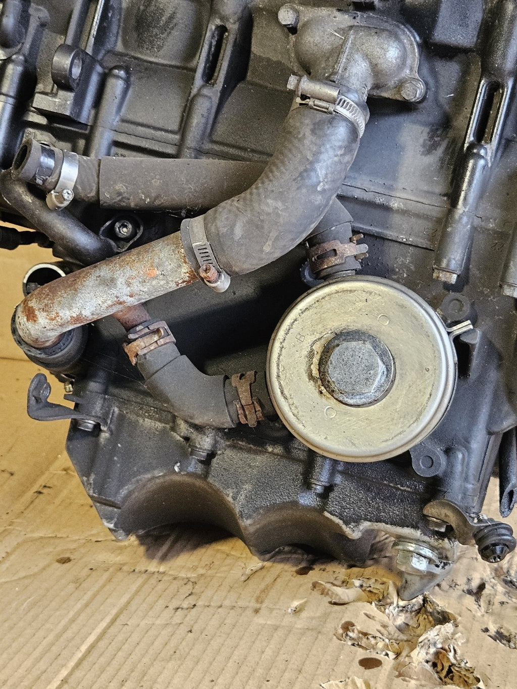 08-16 Yamaha R6 YZF-R6 YZF R6 Engine Motor READ COMPLETE ENGINE Running19