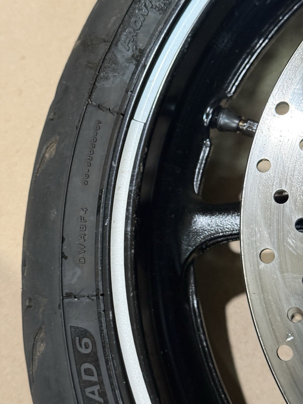 08-16 Yamaha YZF R6 YZFR6 OEM Front Rear Wheels Rims Rotors Sprocket Hub