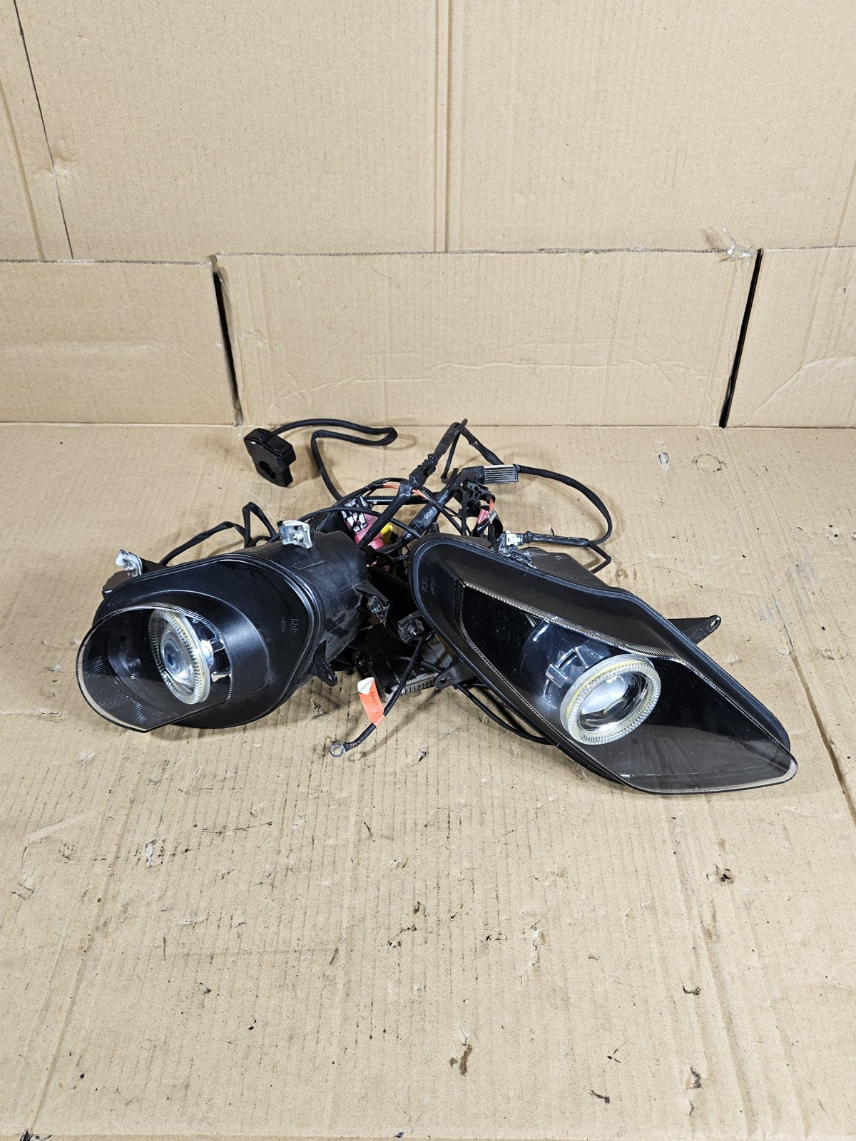 2012 BMW S1000RR Aftermarket Halo Headlight Assembly Angel Eye Front Head Light12