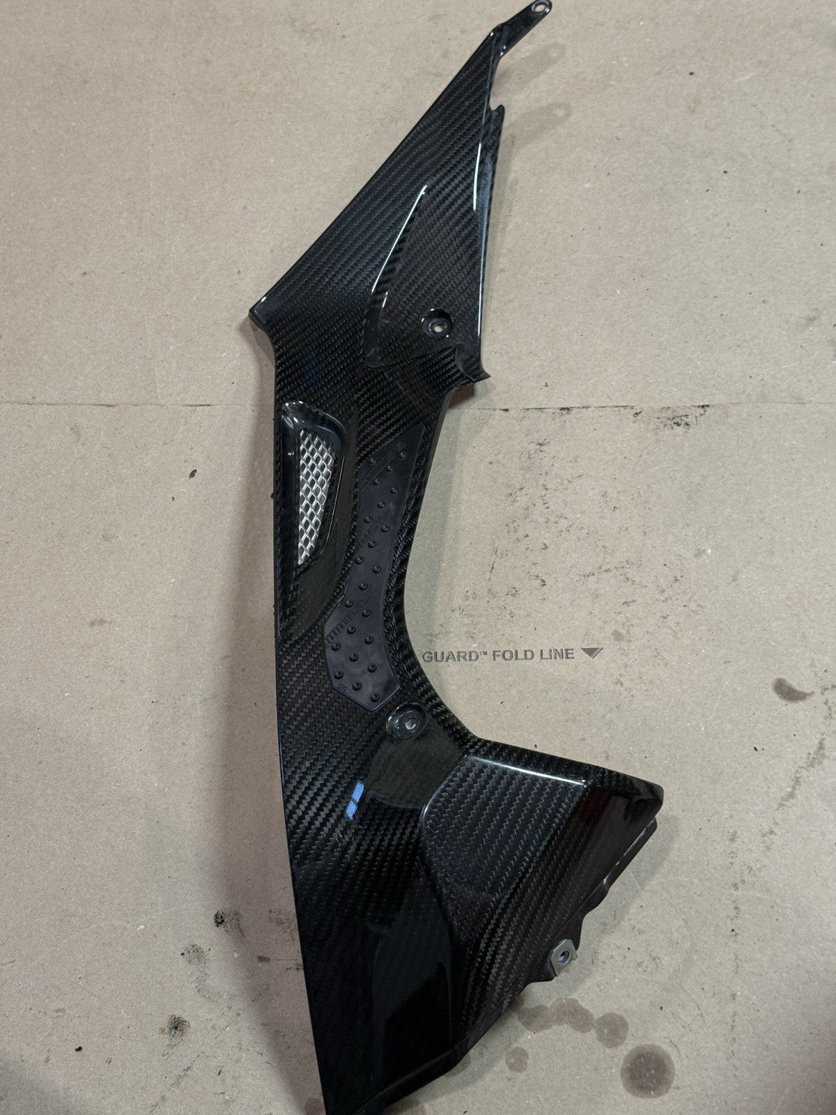 2010-2014 BMW S1000RR Right Left Gas Tank Fairings Covers Cowls Set Carbon Fiber