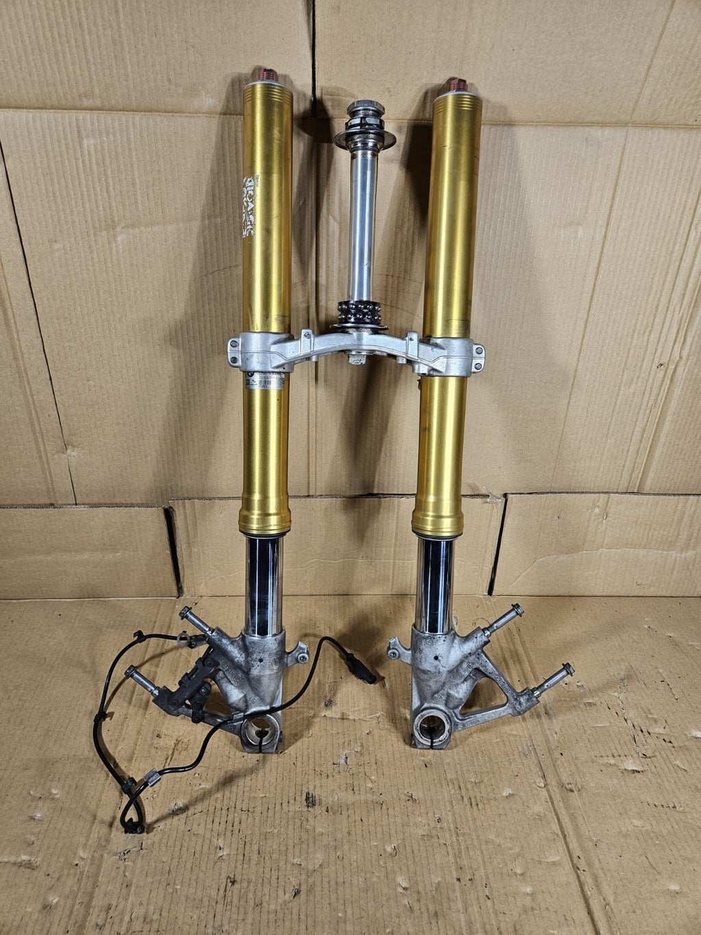 2012 BMW S1000RR OEM Front Forks Pair Fork Tubes Suspension Left Right 8