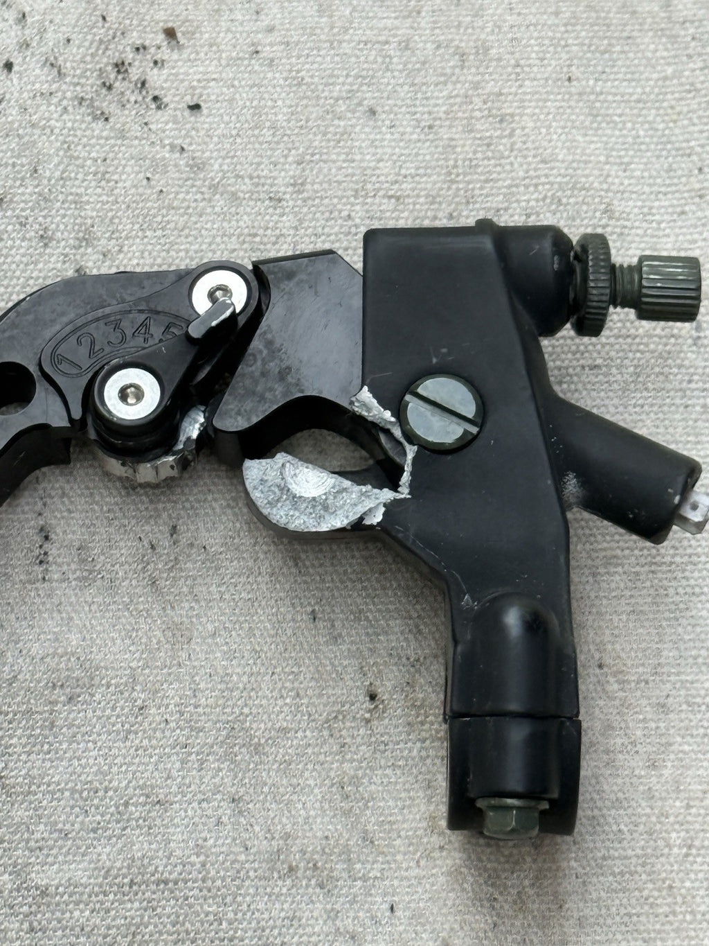 2007-2008 Yamaha YZF-R1 R1 YZFR1 4C8 OEM Clutch Perch Lever Bracket Mount Holder4