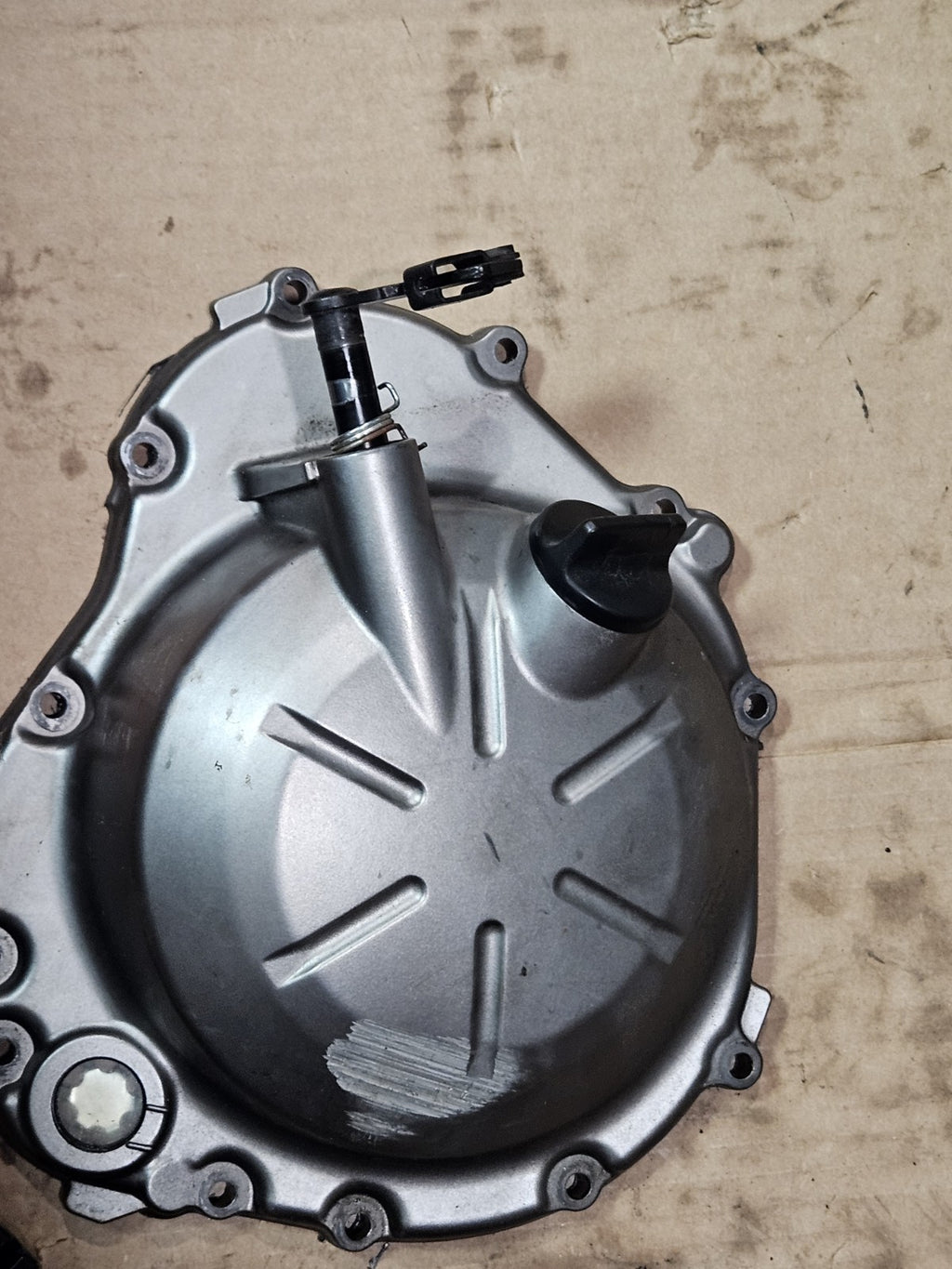 13-18 Kawasaki Ninja Zx6r 636 Clutch Side Engine Motor Cover 14032-0572 OEM DMG