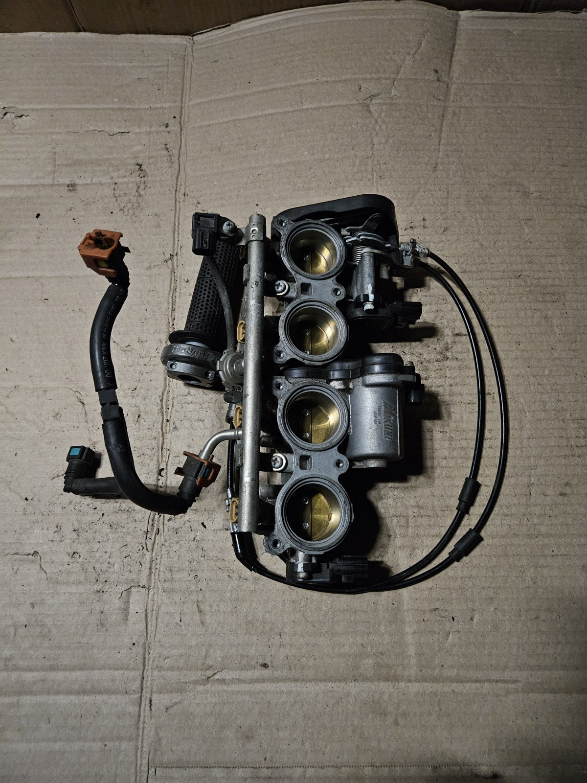 2008-2016 Yamaha YZF-R6 R6 OEM Throttle Bodies Fuel Injectors 13S-13750-00-004