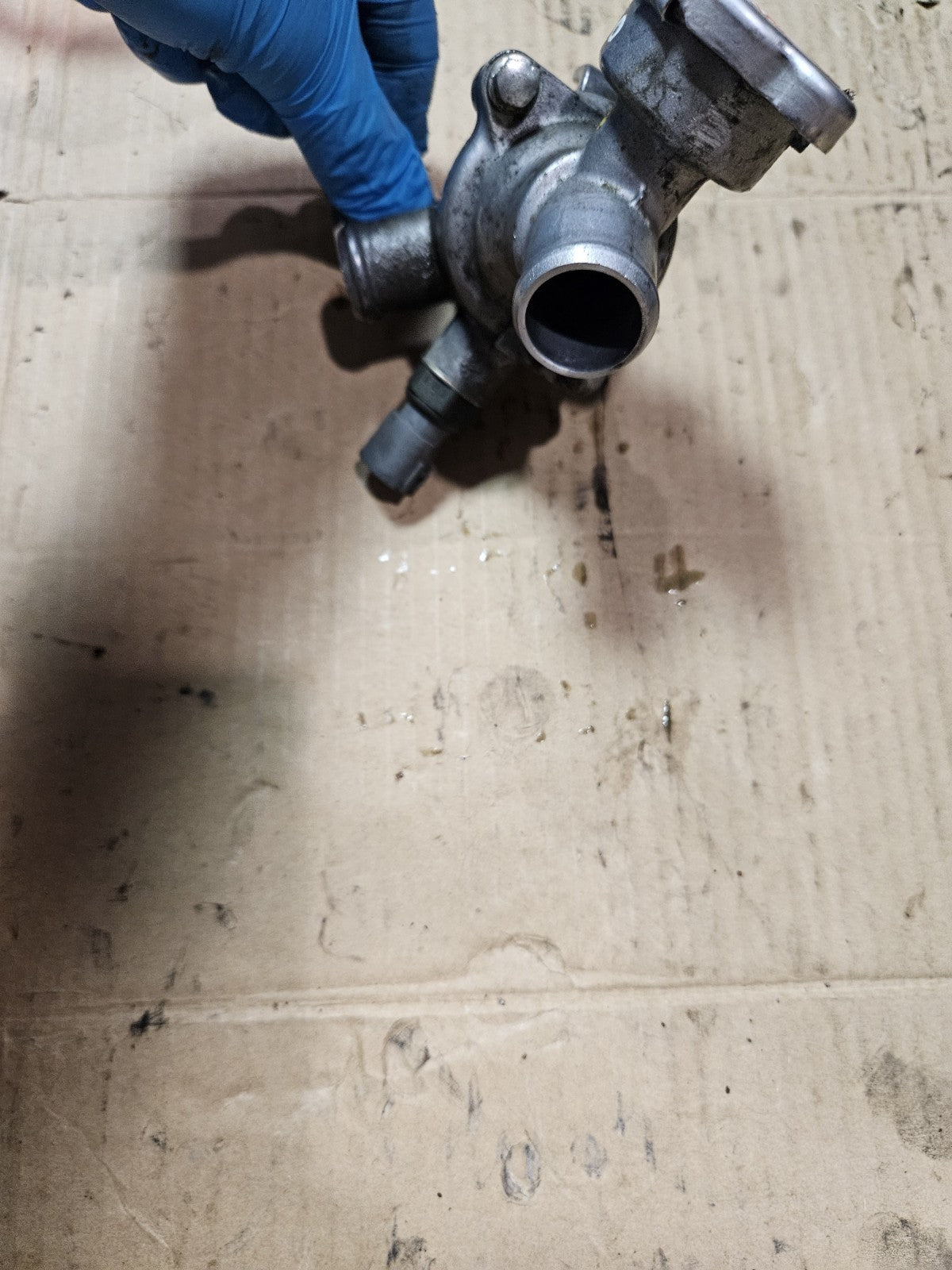 2011 Honda CB1000R Thermostat W Housing Assembly OEM Radiator Cooling Coolant
