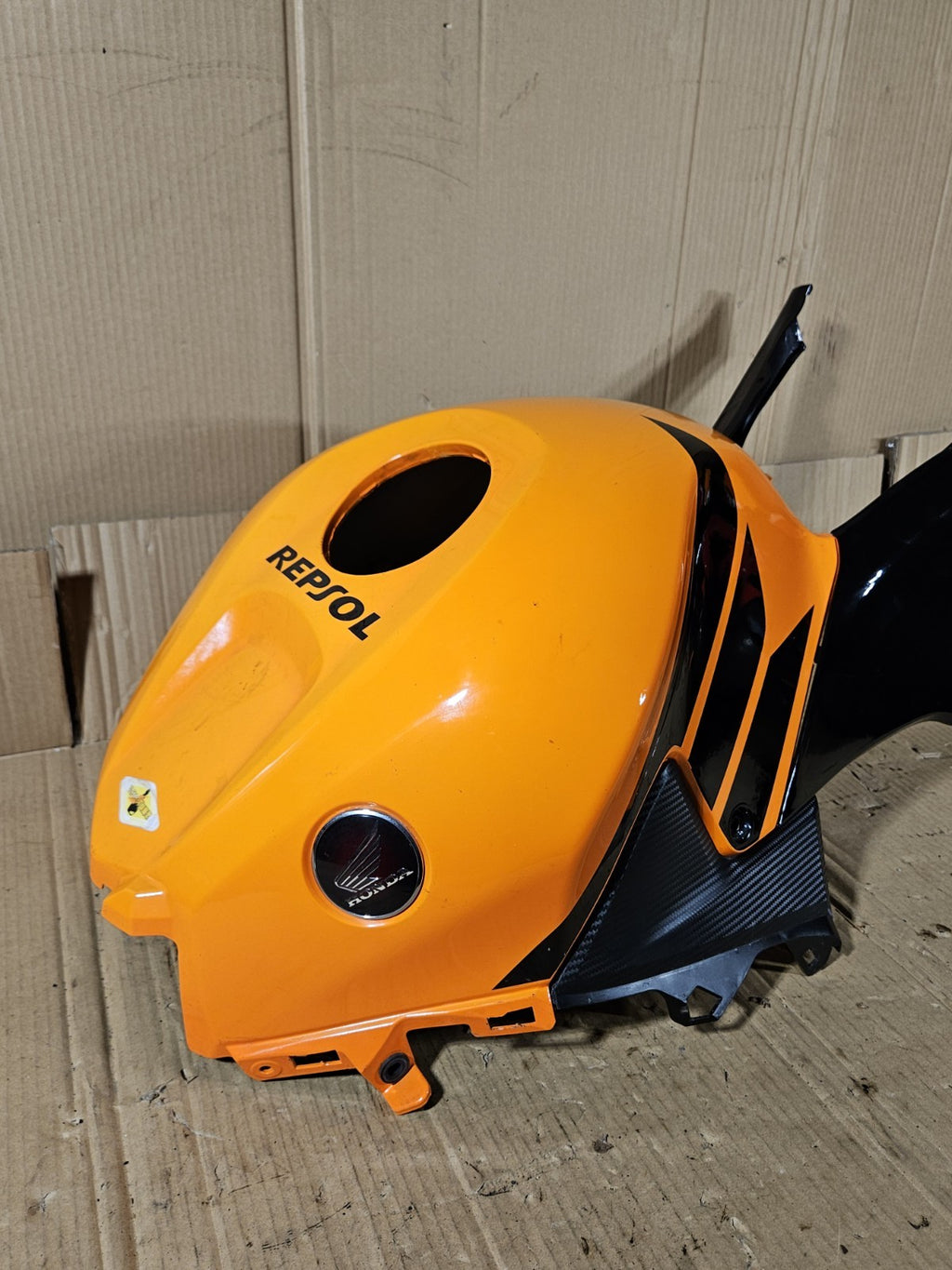 2013 Honda CBR600RR CBR 600RR Aftermarket Repsol Gas Tank Cover Fairing Panel2