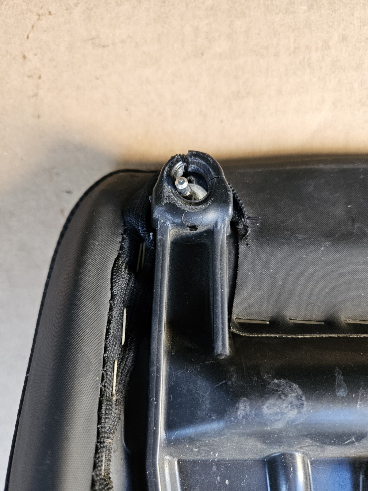 2009-2014 BMW S1000RR OEM Front Seat Saddle Damaged