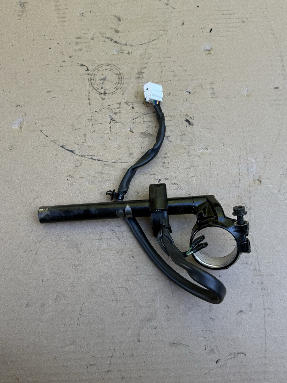 2008-2011 Honda CBR1000RR Fireblade OEM Right Clip-On Bar Kill Run Start Switch2