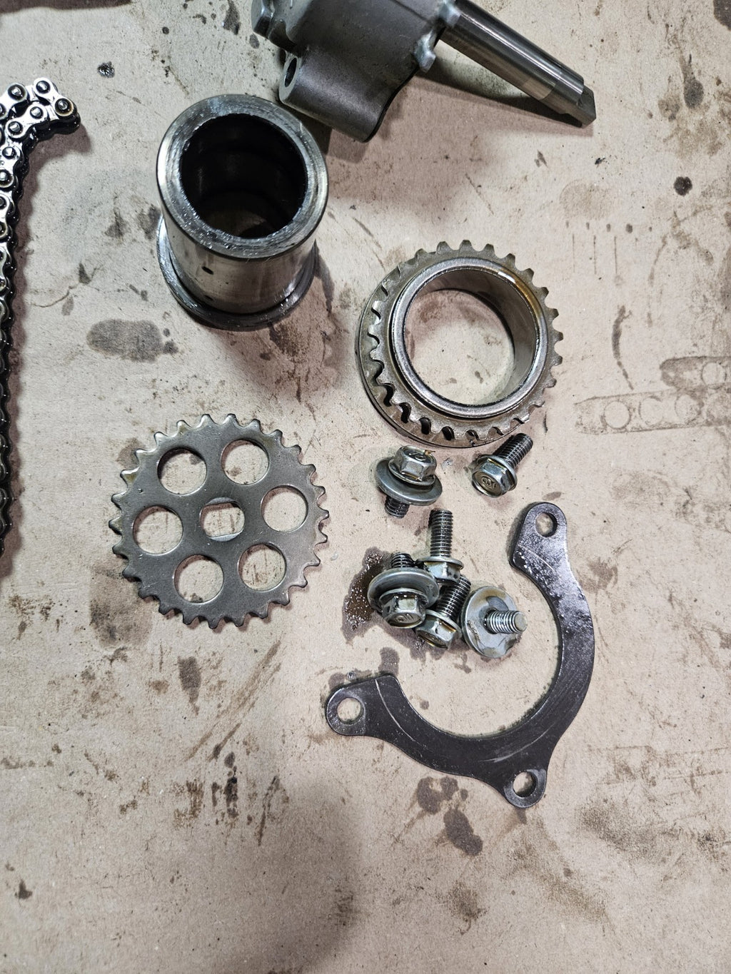 01 02 03 04 05 06 2002 Honda Cbr 600 F4i Engine Oil Pump Motor OEM 15100-mbw-000