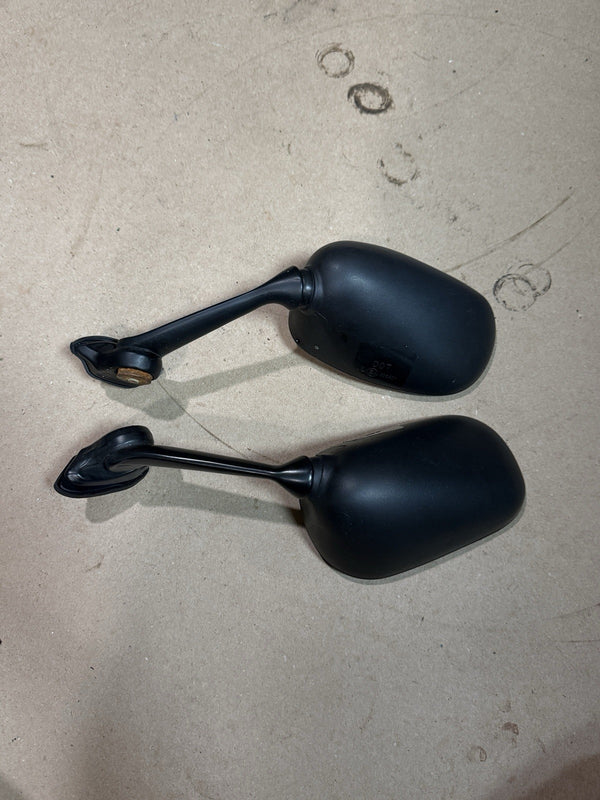 2008-16 Yamaha YZF-R6 Left Right Rear View Side Mirrors Complete Set Pair Clean