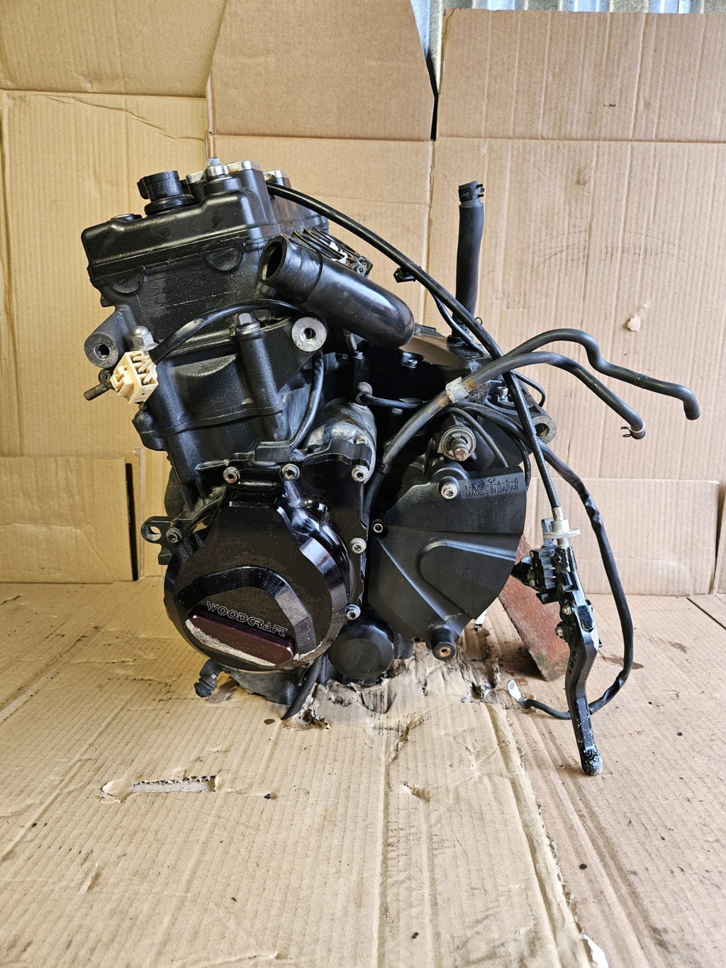 08-16 Yamaha R6 YZF-R6 YZF R6 Engine Motor READ COMPLETE ENGINE Running7