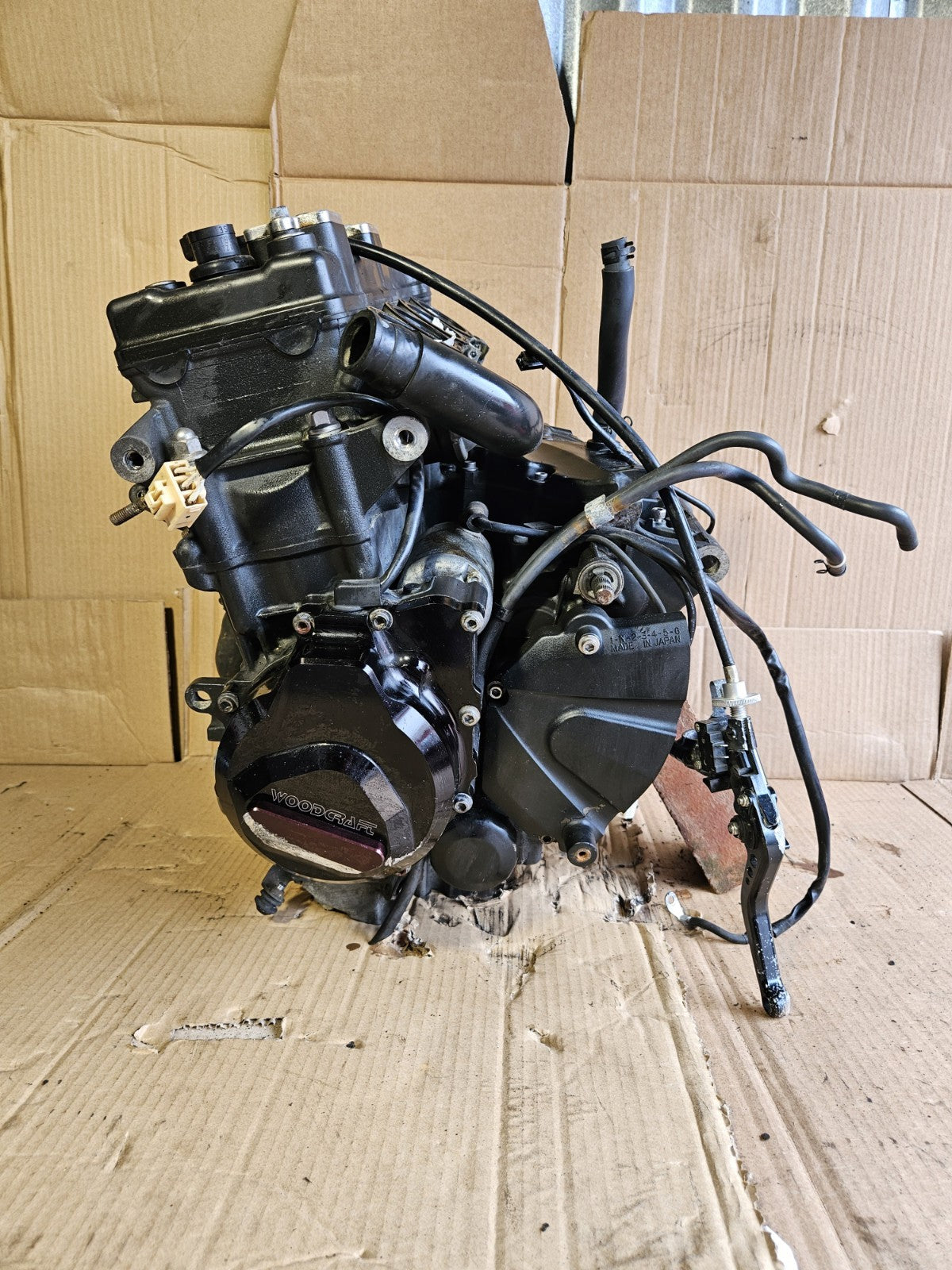 08-16 Yamaha R6 YZF-R6 YZF R6 Engine Motor READ COMPLETE ENGINE Running7