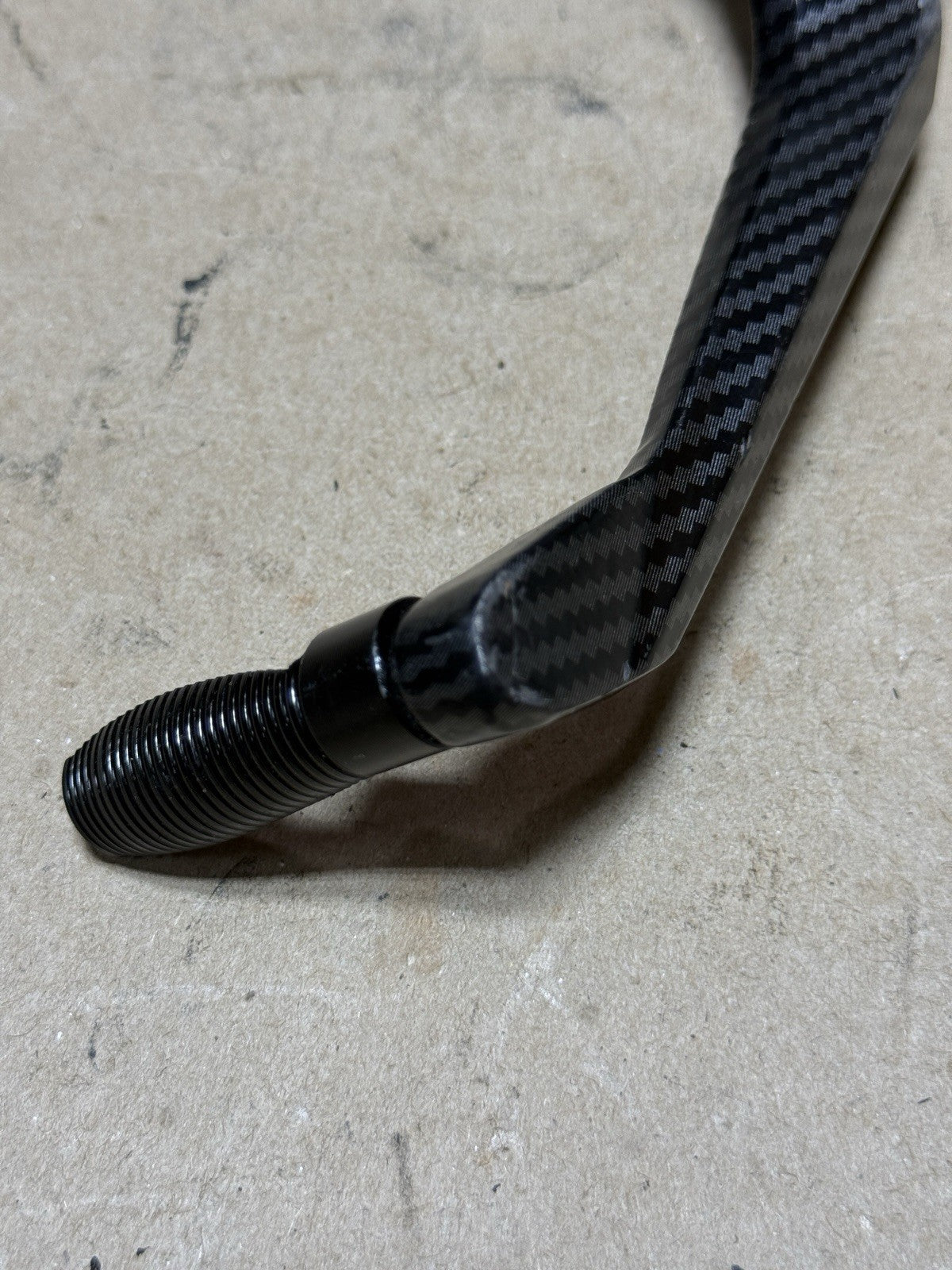 Aprilia RSV4 Handlebar protector Bar end wrap around Carbon Fiber