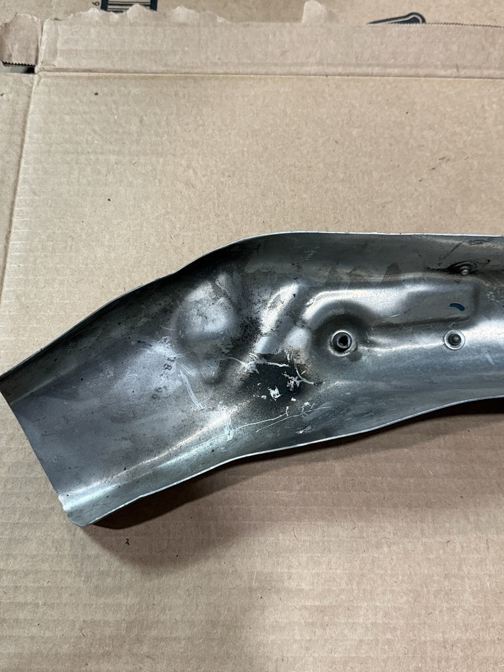 06-07 2006 Honda CBR1000RR OEM Rear Exhaust Heat Shield Muffler Cover Cowl Guard