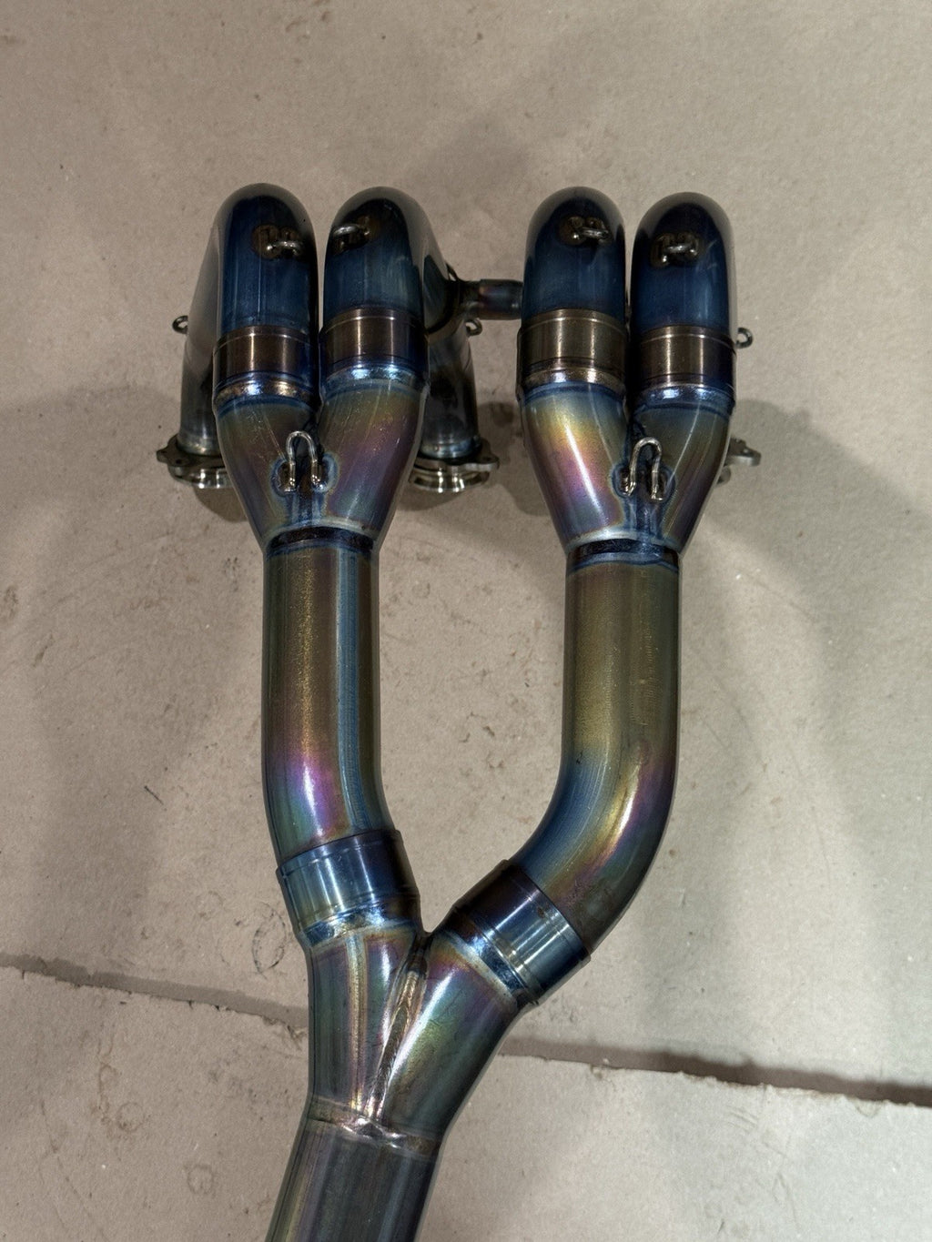 2009-2014 BMW S1000RR K46 Akrapovic Titanium Full Exhaust System Headers Slip-On