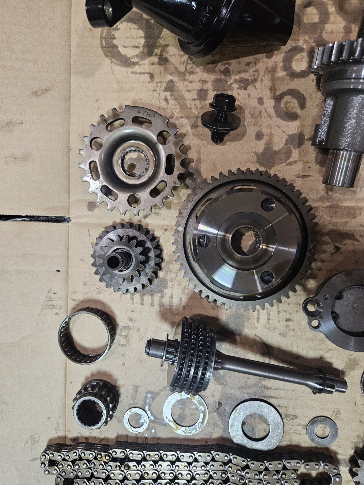 2012-2016 Suzuki GSXR1000 Camshaft Cam Chain Guide Gears OEM 2015 GSX-R1000