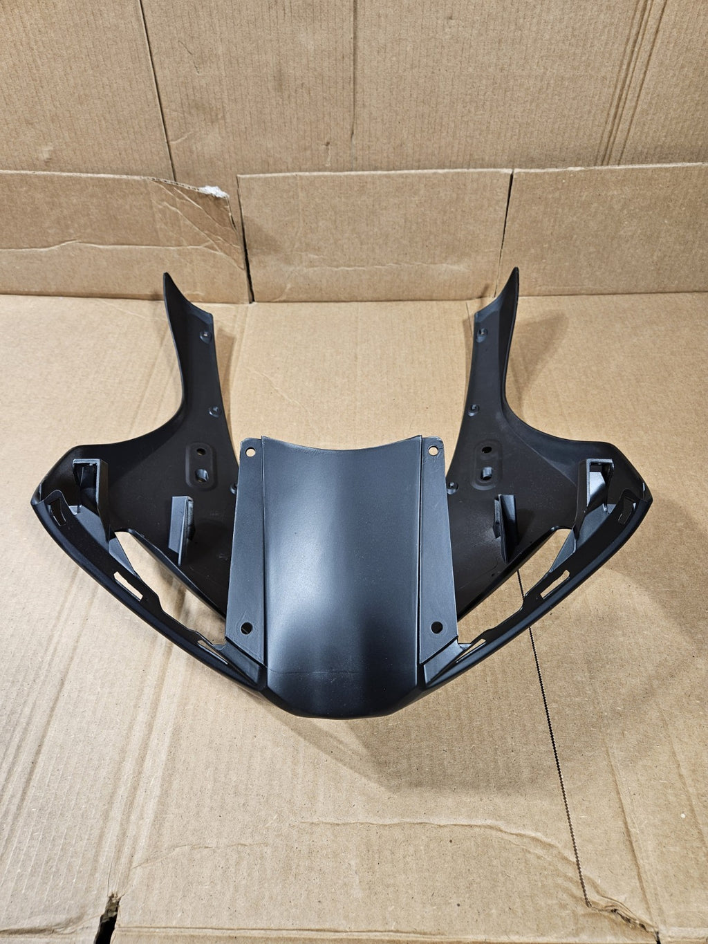 2006 2007 CBR1000RR CBR 1000 RR ABS Black Upper Front Cowl Nose Fairing3