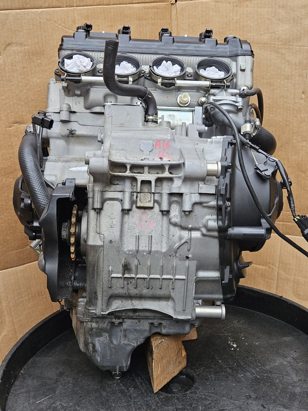 2017 Kawasaki Ninja ZX10RR ZX10R Replacement Engine Motor Assembly 14,000 Miles12