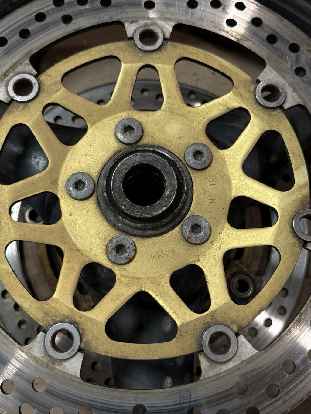 98-02 Kawasaki Ninja ZX6R ZX600 00-03 ZX9R OEM Front Wheel Rim 17x3.5 41073-163322