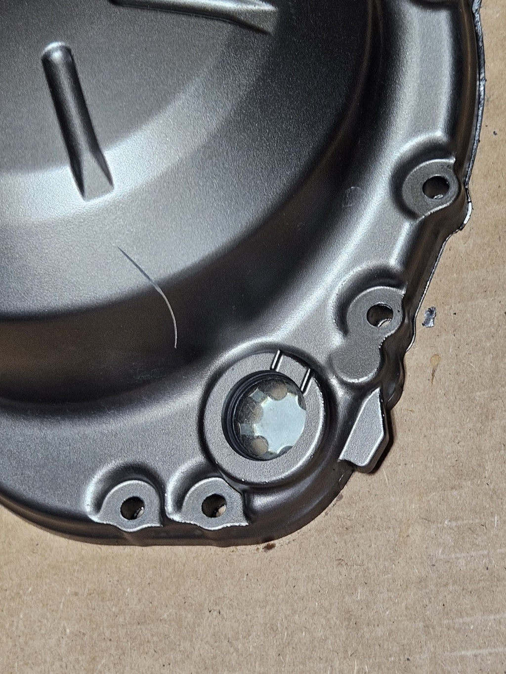 2023 13-23 Kawasaki ZX6R Ninja 636 ZX636 OEM Clutch Cover Engine Side Case Shaft