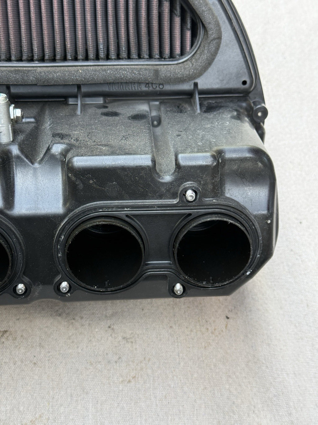 2007-2008 Yamaha YZF-R1 R1 OEM Airbox Air Filter Box 4C8-14411-00 4C8-14421-0013