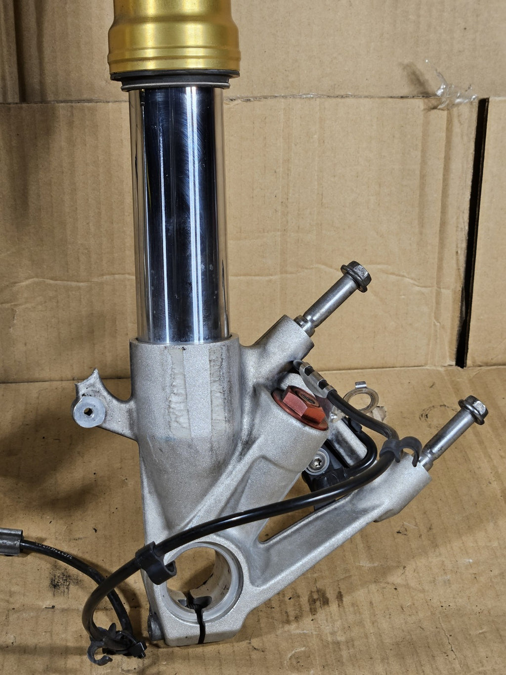 2012 BMW S1000RR OEM Front Forks Pair Fork Tubes Suspension Left Right 14