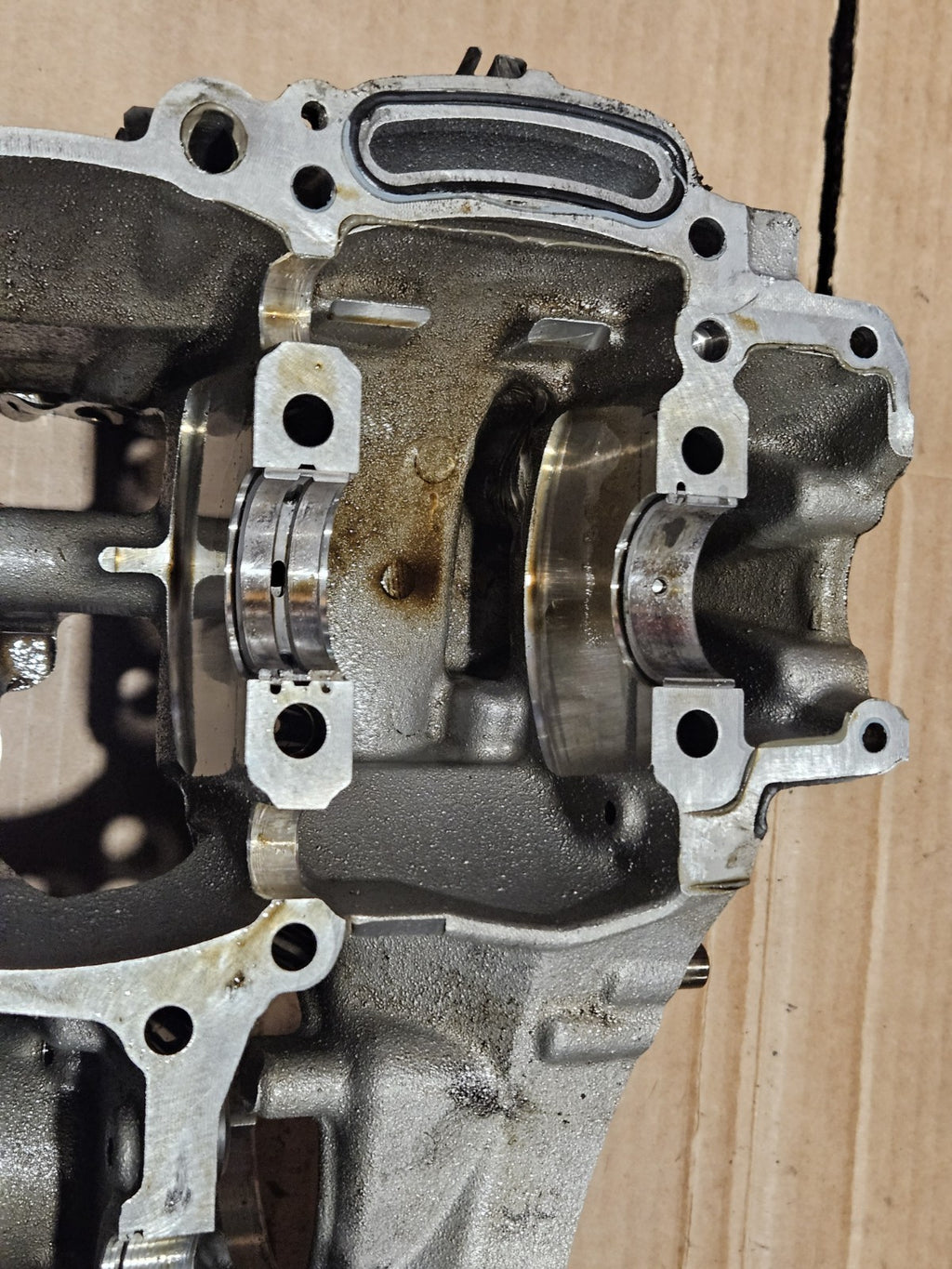 2010-2014 BMW S1000RR Genuine OEM Crankcase Crank Case Engine Block Bottom End