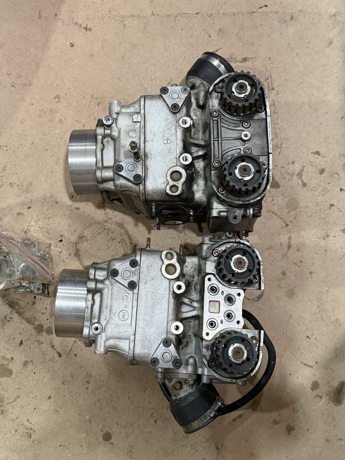 94-03 Ducati 748 OEM Vertical Horizontal Cylinder Head Engine Top End Motor Set