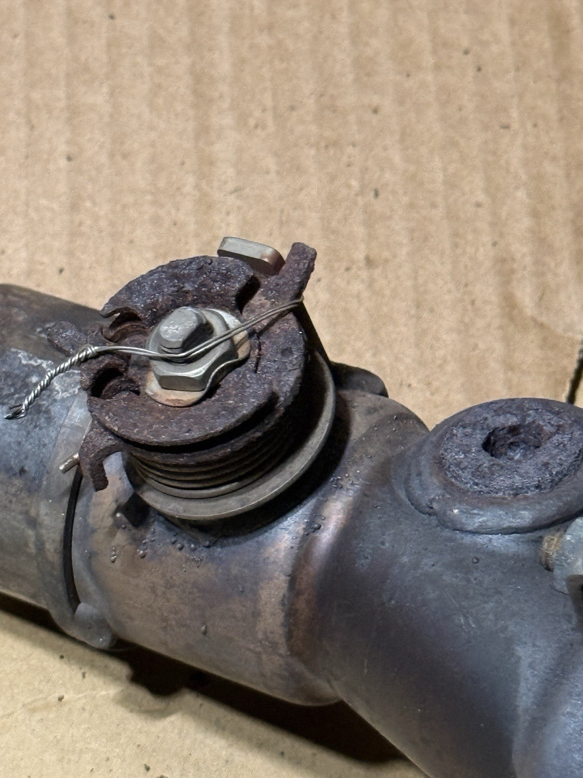 2006-2007 Suzuki GSXR600 GSX-R600 K6 K7 OEM Exhaust Header Manifold 14100-01H0018