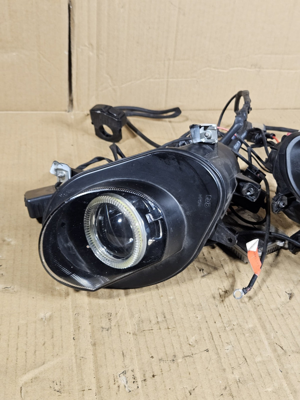 2012 BMW S1000RR Aftermarket Halo Headlight Assembly Angel Eye Front Head Light13