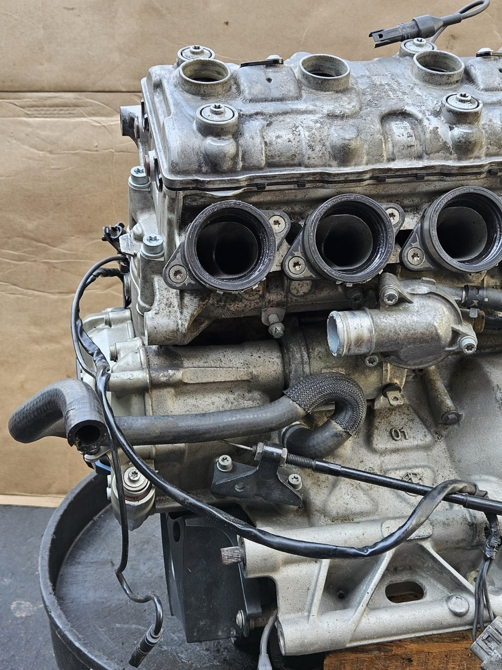 2012 BMW S1000RR Engine Motor Crankcase Head Trans Block 09-14 S1000 RR READ3